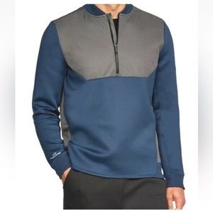 Under Armor Gore Windstopper Pullover - Blue & Gray
